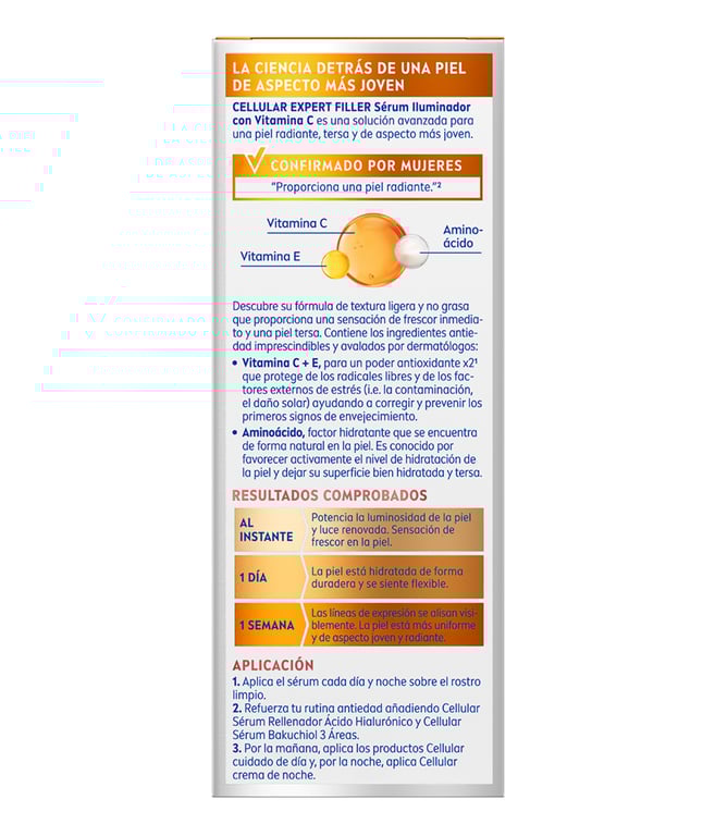 Expert Filler Cellular Sérum Éclaircissant Vitamine C 30 ml de Nivea