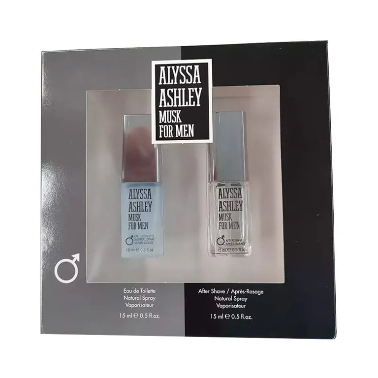 Musk For Men Coffret EDT Spray 15 ml + After Shave 15 ml