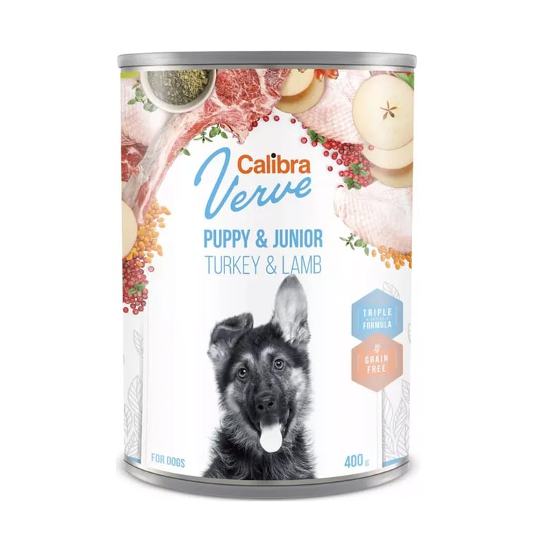 Dog Puppy Junior Verve Truthahn und Rind