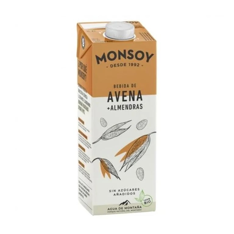 Bebida De Avena Almendras Bio