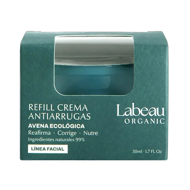 Crema Antiarrugas Avena Ecológica Refill