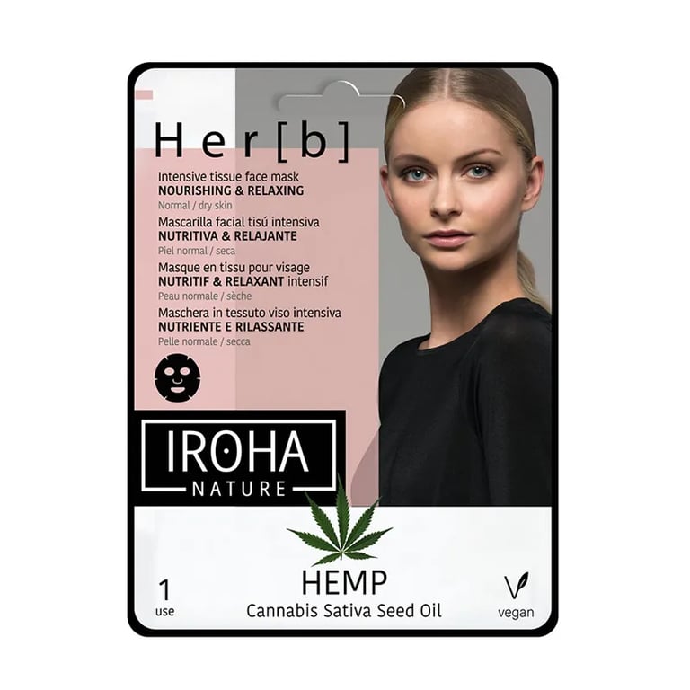 Maschera Nutritiva E Rilassante Con Olio Di Semi Di Canapa