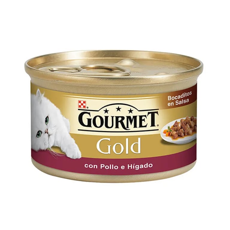Gold Bocaditos En Salsa Pollo e Hígado 85g