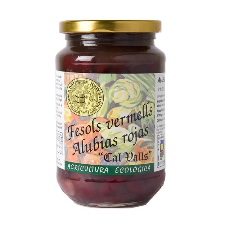 Alubias Rojas Cocidas Ecológicas