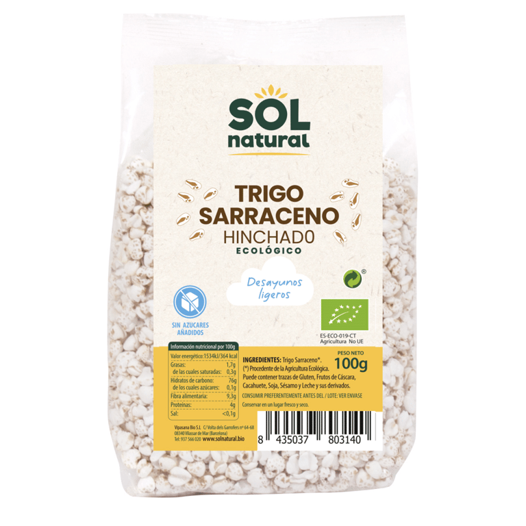 Trigo Sarraceno Hinchado Bio 100g