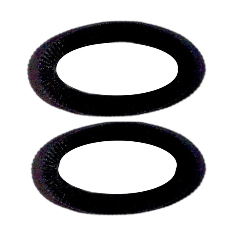 Goma Pelo Ancha Negro