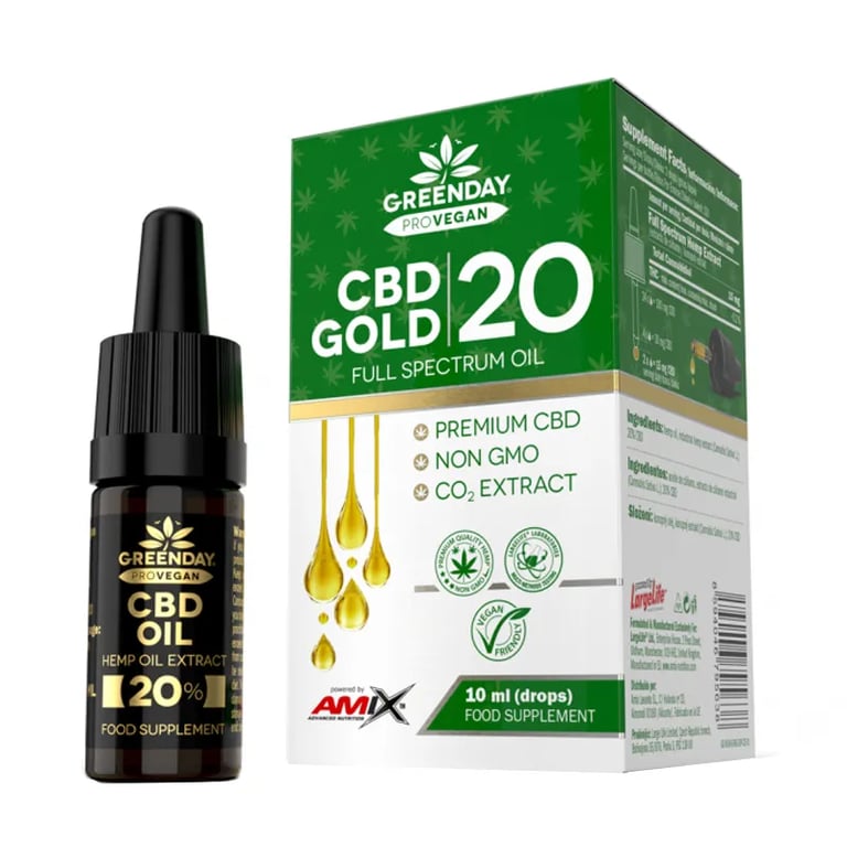 Greenday Provegan CBD Gold 20%