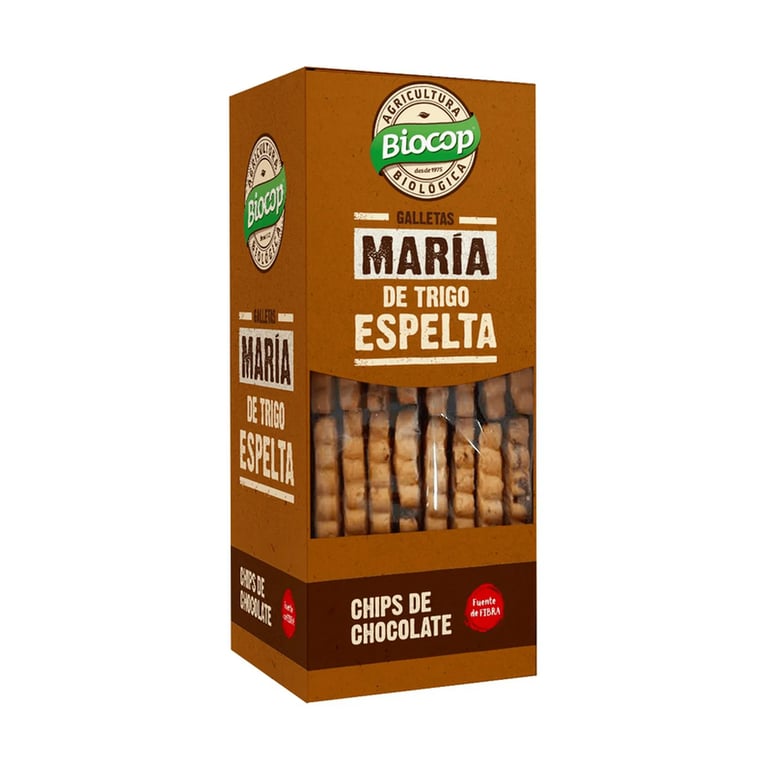 Maria koekjes van spelt met chocoladechips