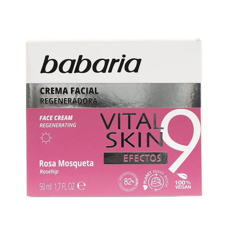 Vital Skin 9 Efeitos Creme Facial Rosa Mosqueta