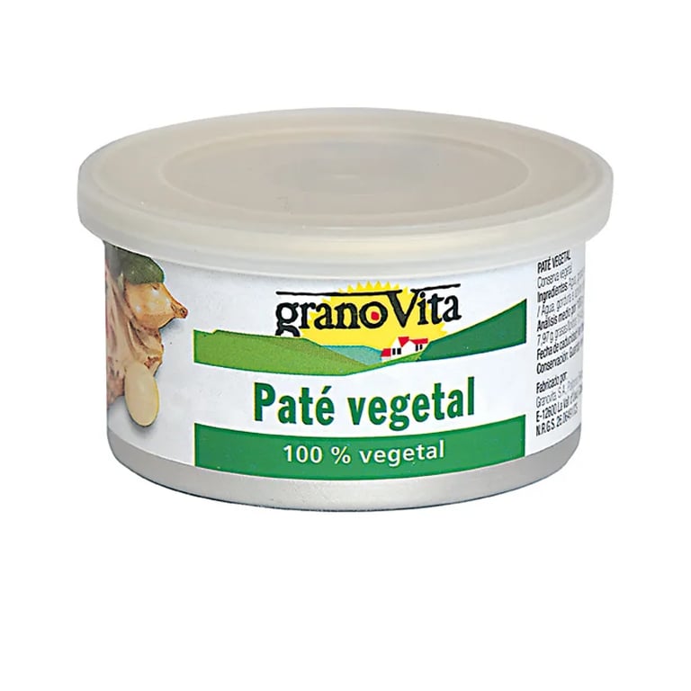Paté Vegetal Lata Sin Gluten Vegan