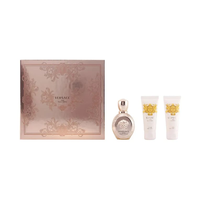Eros Pour Femme Set 3 Stuks EDP 50 ml + Body Lotion 50 ml