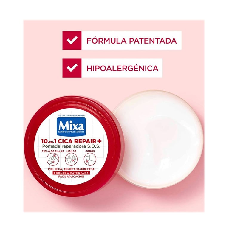 Urea 10 En 1 Cica Repair+ Pomada Reparadora 150 ml de Mixa