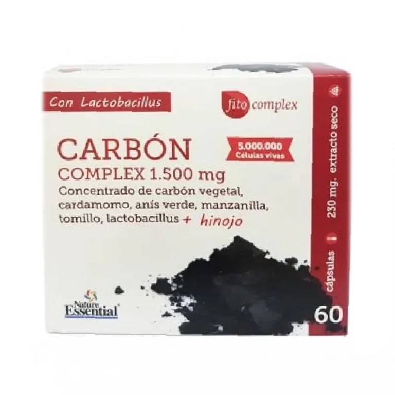 CARBON (COMPLEX) 1.500MG (EXT. SECO)