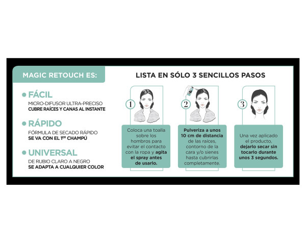 Magic Retouch Spray #Rubio Claro 75 ml de L'Oreal Paris