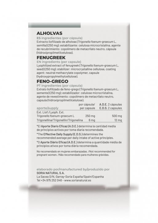 Fenugrec 690 mg - imagen 10 de 10