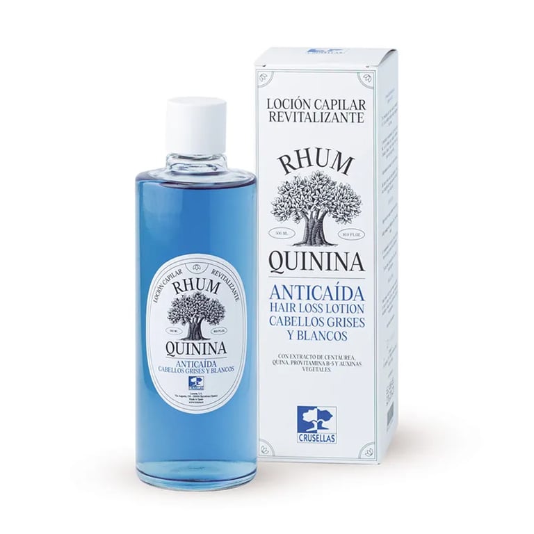 Loción Capilar Revitalizante Anticaída Cabellos Grises Blancos