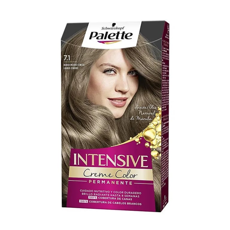 Palette Intensive Tönung #7.1 - dunkles Ascheblond
