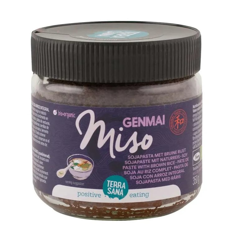 Genmai Miso (Sin Pasteurizar) Pasta De Soja Con Arroz Integral