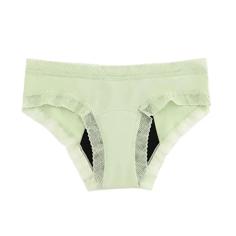 Kiwitas Doble Blonda Braguitas Menstruales Verde