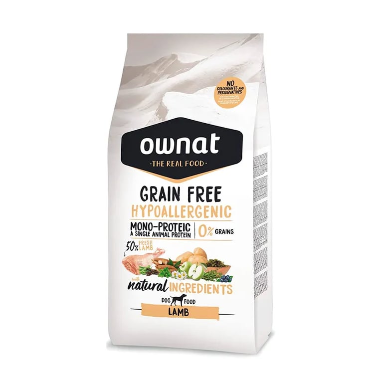 Grain Free Hypoallergenic Pienso Perro Adulto Cordero