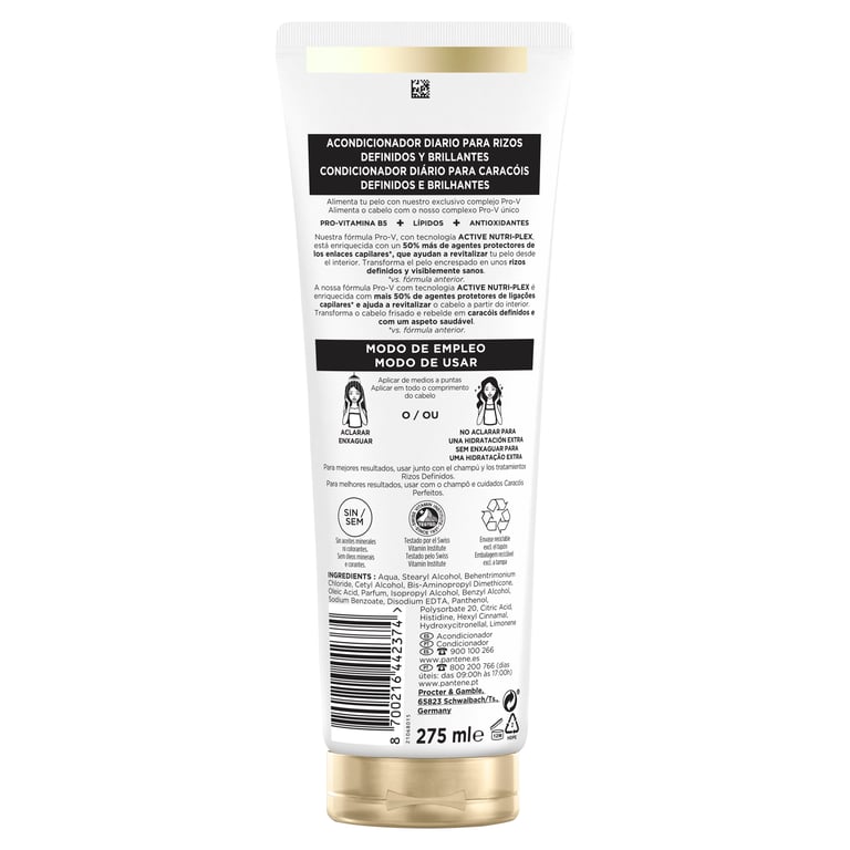 Active Nutri Plex Conditionneur Boucles Définies 275 ml de Pantene