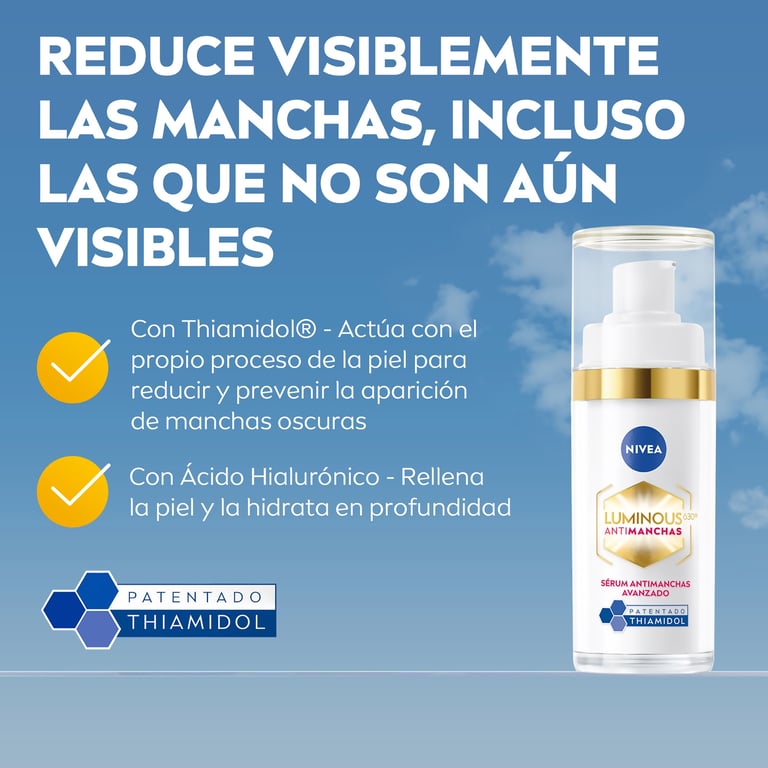 Pack Luminous Sérum Antimanchas 30 ml + Crema De Día SPF50 40 ml de Nivea