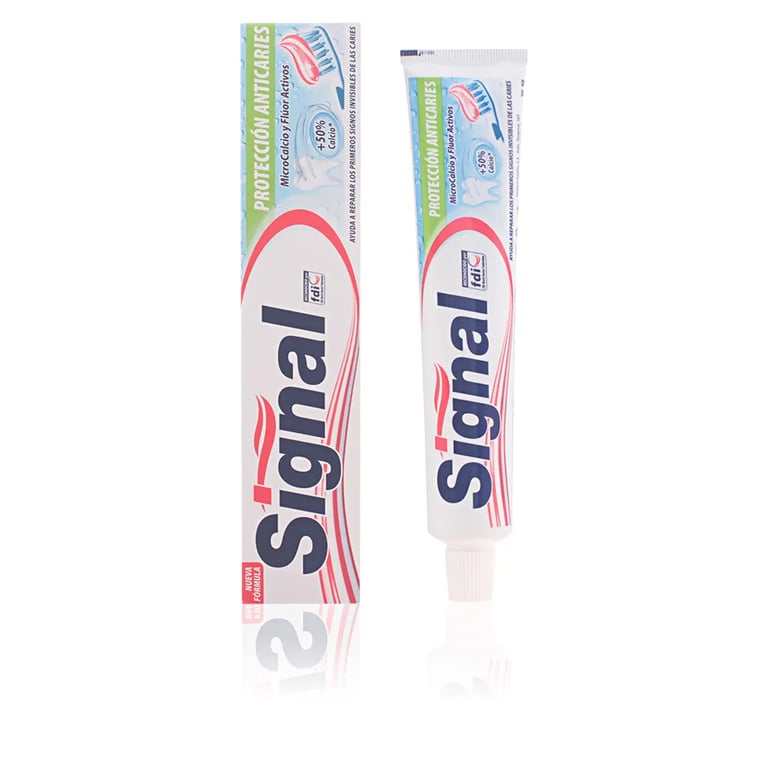 Pasta Dentífrica Protección Anticaries Flúor + Calcio