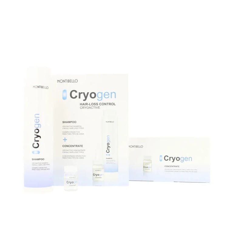 Cryogen Pack Anti Caída Champú+ Concentrado