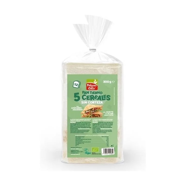 Pain de Mie 5 Céréales Sans Croûte