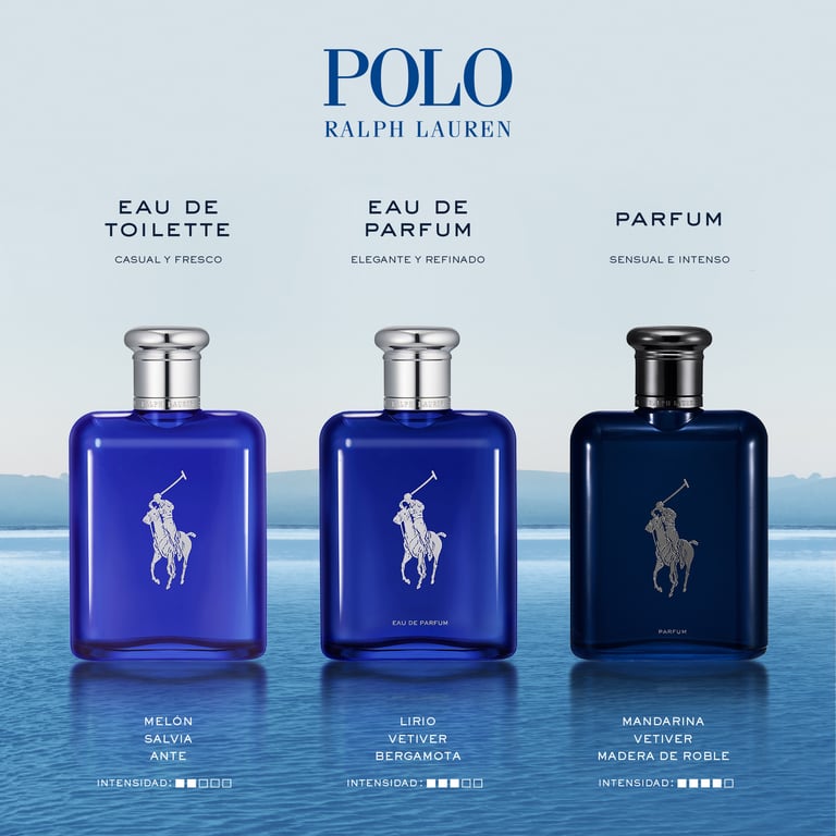Polo Blue EDT Vaporizador 125 ml da Ralph Lauren