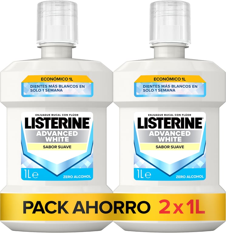 Advanced Whitening Erweiterte Whitening-Mundspülung 2 St 1000 ml