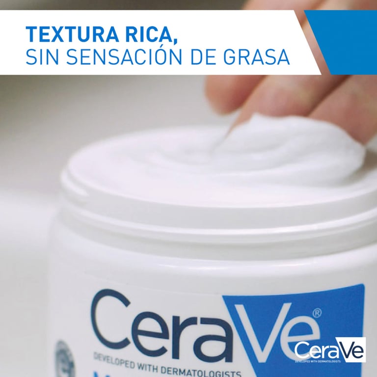 Cerave Creme Hidratante Pele Seca A Muito Seca 454g da Cerave