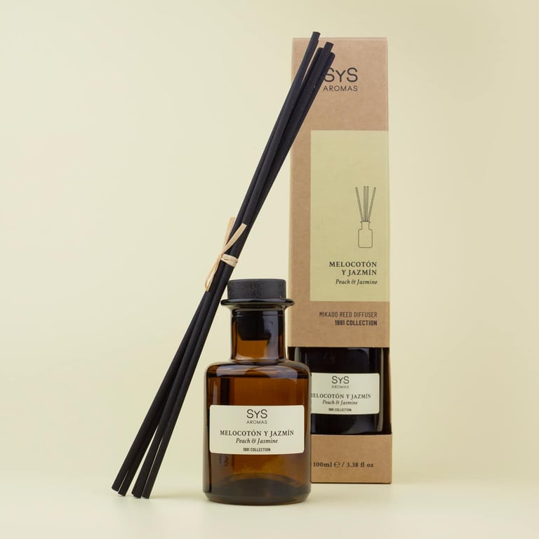 Diffuseur Mikado Pêche Jasmin - imagen 3 de 4