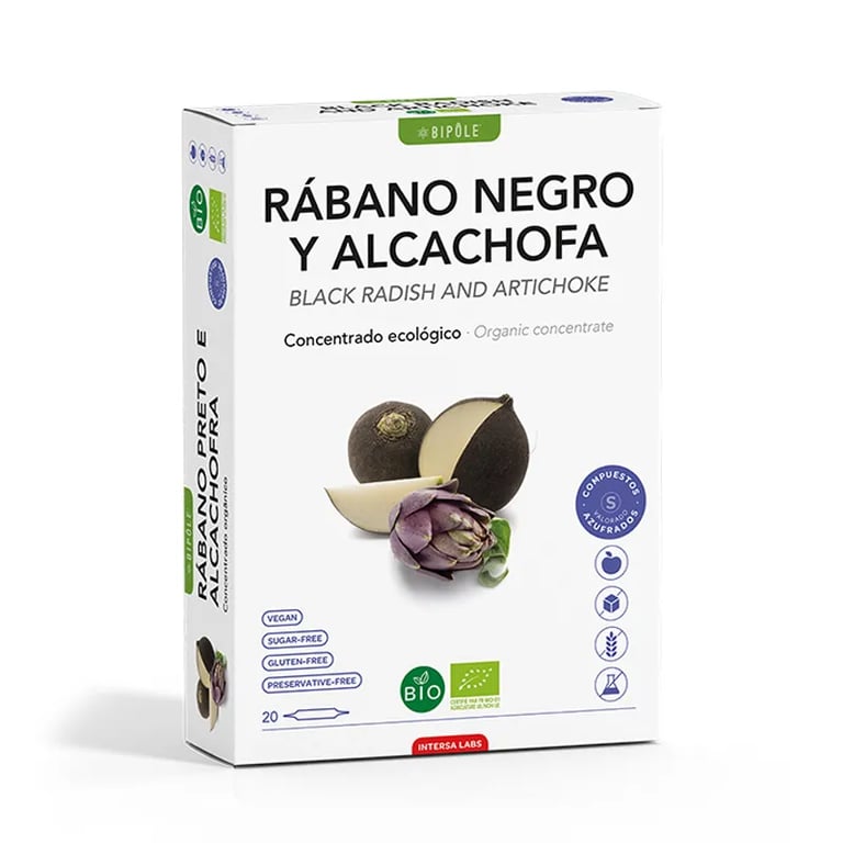 Biopolé Radis Noir Et Artichaut Bio