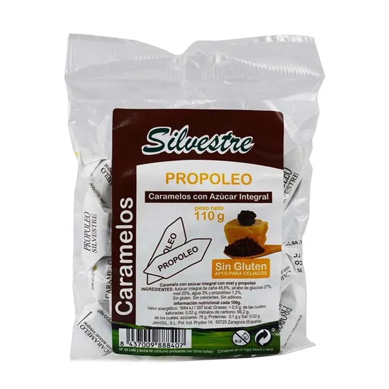 Caramelle Propoli con Miele senza Glutine