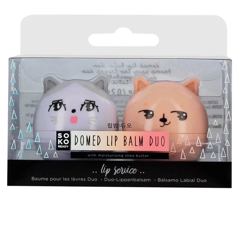 Lip Balm Duo with Moisturising Shea Butter