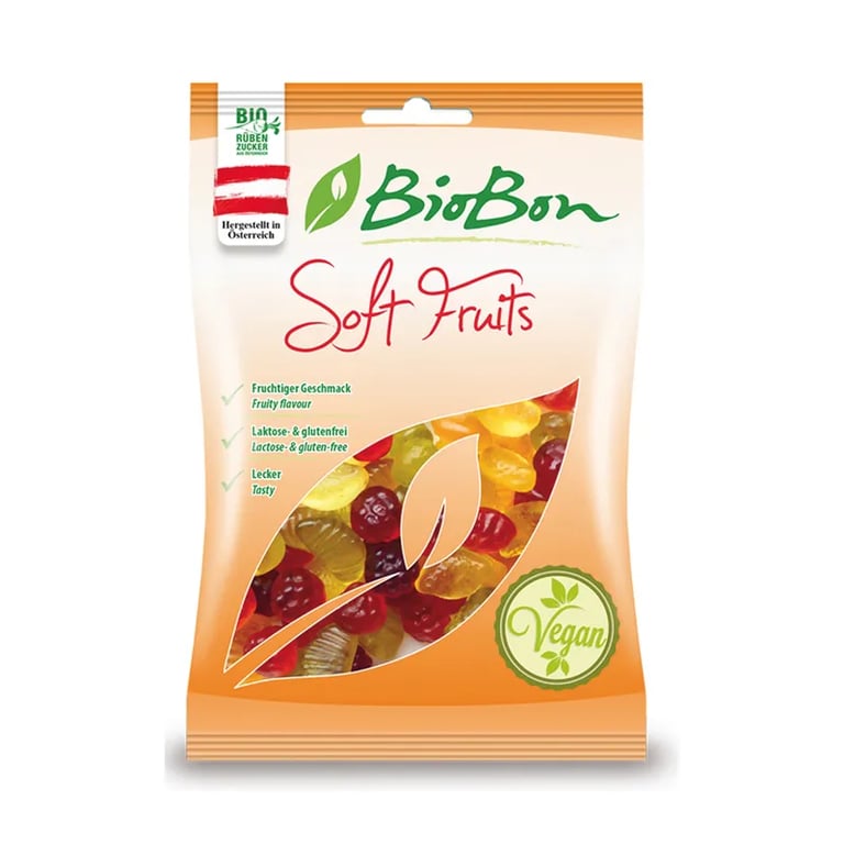 Golosinas De Frutas Sin Gelatina Bio