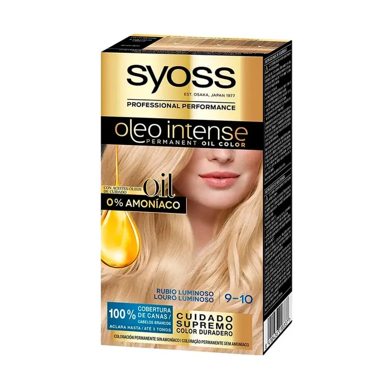 Oleo Intense Tinta senza Ammoniaca #9.10-Biondo Luminoso