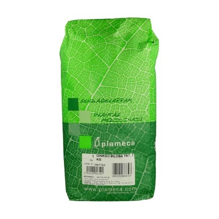 Folha de Ginkgo Biloba Triturada