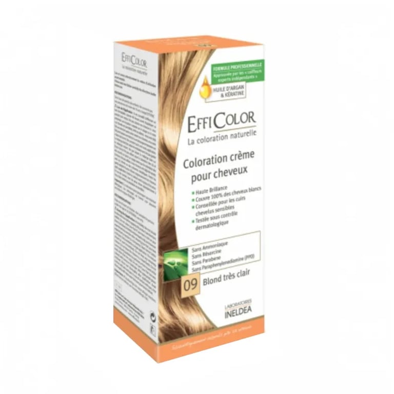 Efficolor Kleurcrème Lichtblond Metallisch N-09