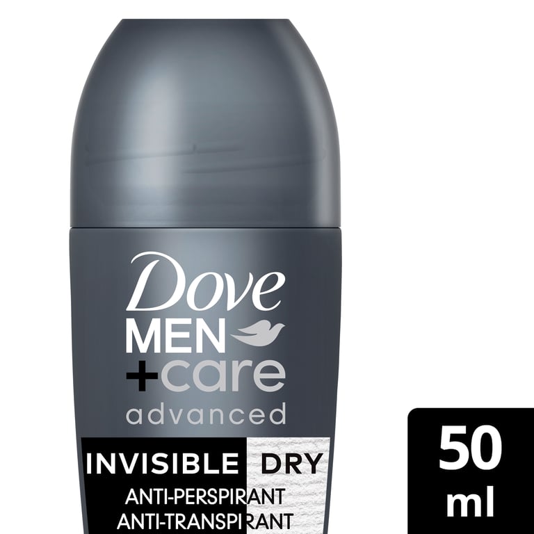 Men +Care Déodorant Invisible Dry 72H 50 ml de Dove