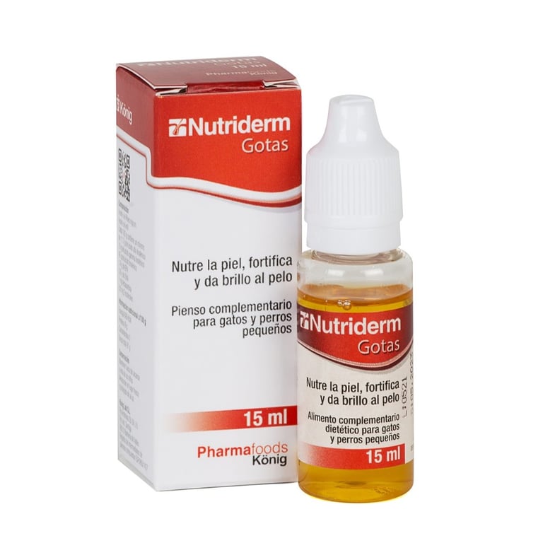 Nutriderm Gotas Gato y Perro