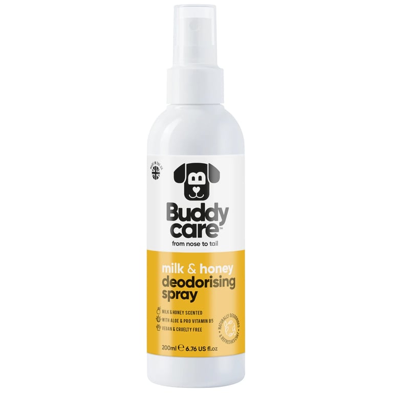 Spray Desodorante para Perros Leche y Miel