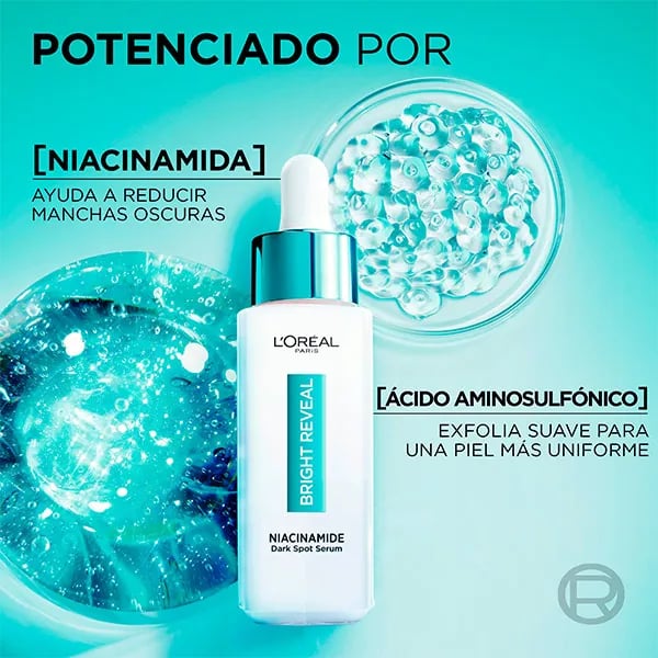Bright Reveal Niacinamide Sérum Anti-taches 30 ml de L'Oreal Paris
