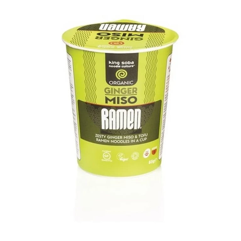 Petit Verre de Soupe Ramen Miso Gingembre