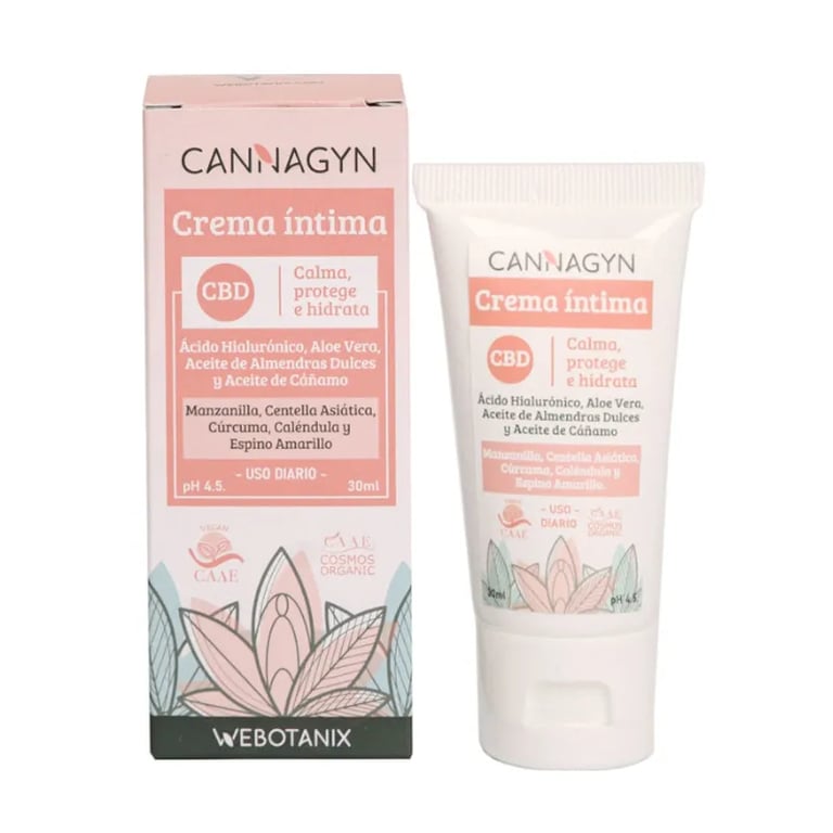 Cannagyn Crema íntima Bio