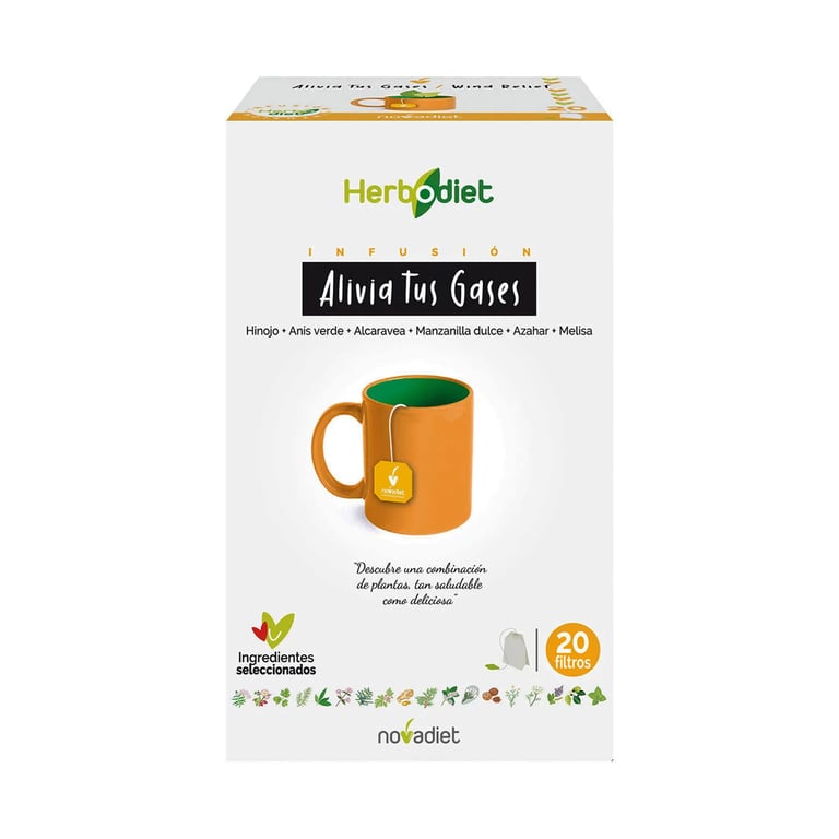 HERBODIET ALIVIA TUS GASES