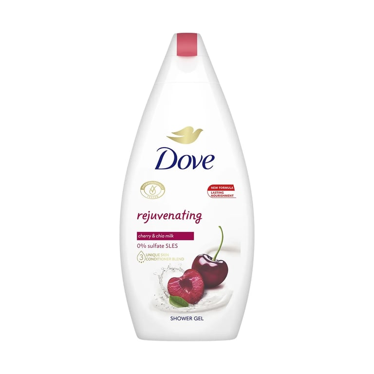 Gel De Douche Rejuvenating Cerise Et Lait De Chia