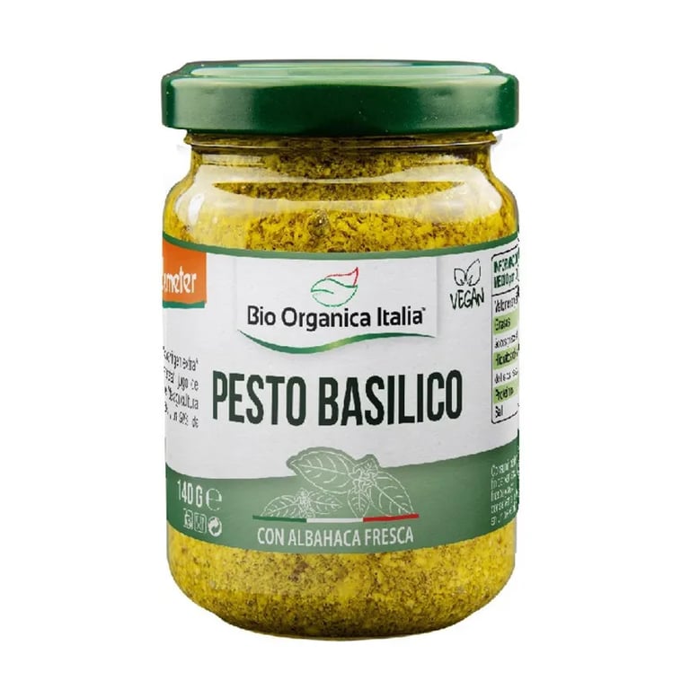 Pesto Basilic Végétalien Bio