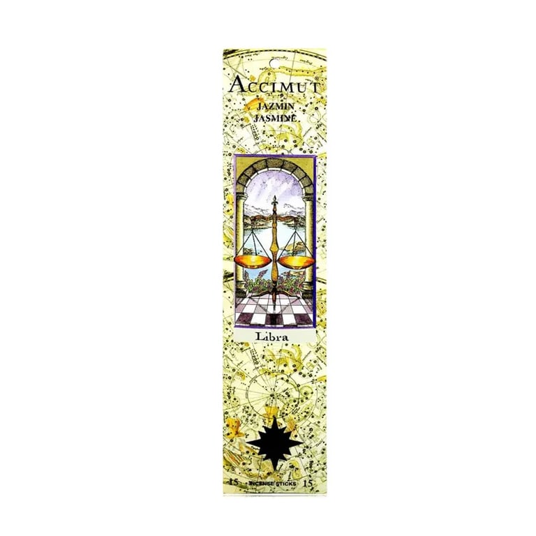 Räucherstäbchen Accimut Waage Jasmin